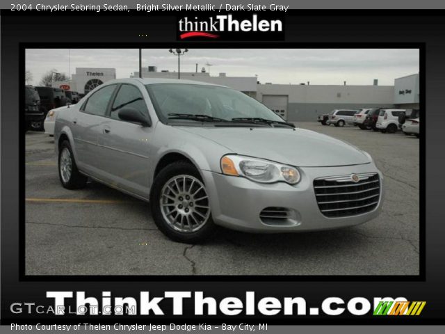 2004 Chrysler Sebring Sedan in Bright Silver Metallic