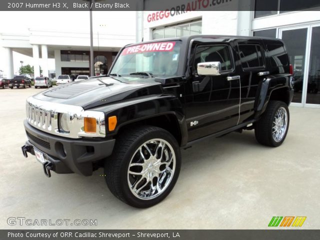 2007 Hummer H3 X in Black