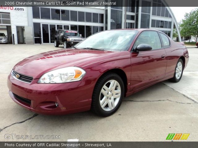 2006 Chevrolet Monte Carlo LTZ in Sport Red Metallic
