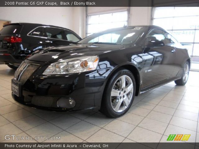 2008 Pontiac G6 GXP Coupe in Black