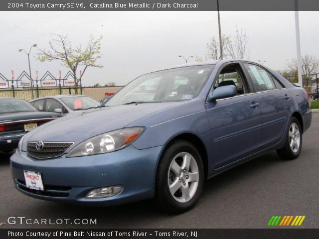 2004 Toyota Camry SE V6 in Catalina Blue Metallic