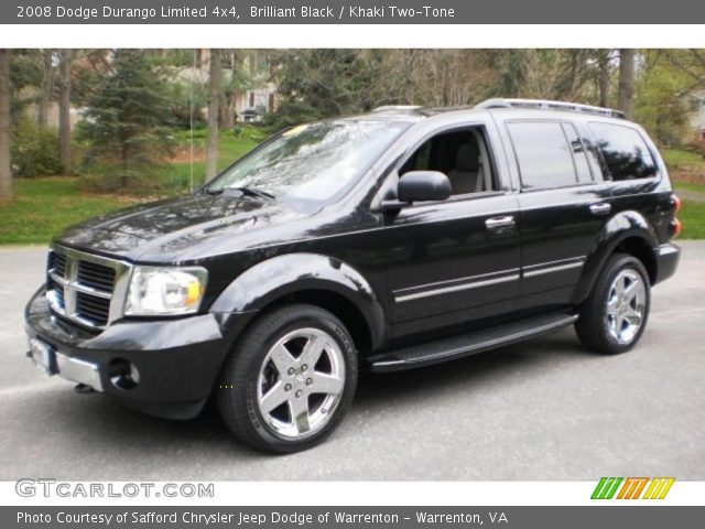 2008 Dodge Durango Limited 4x4 in Brilliant Black