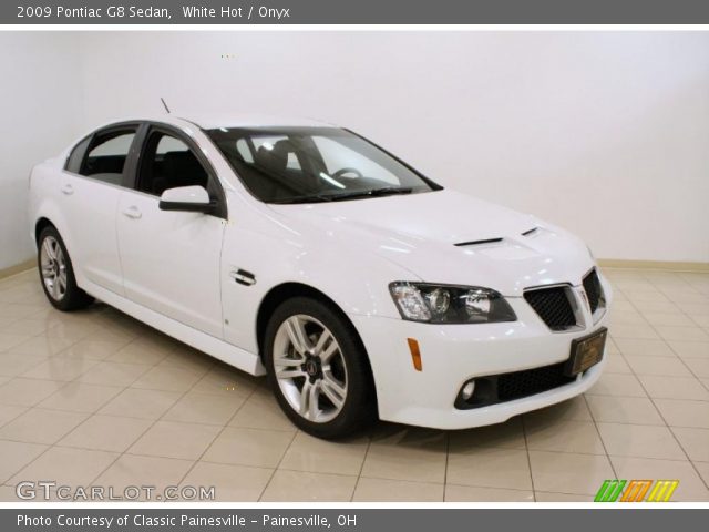 2009 Pontiac G8 Sedan in White Hot