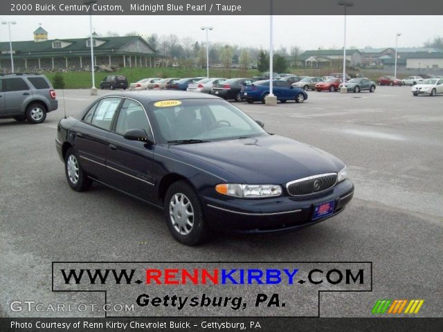 2000 Buick Century Custom in Midnight Blue Pearl