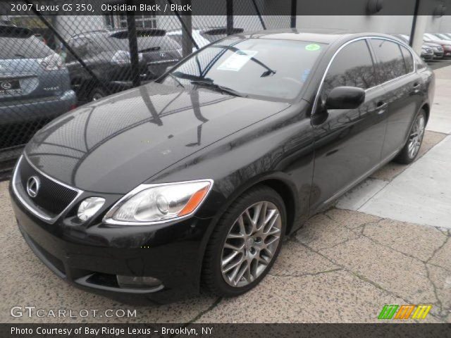 2007 Lexus GS 350 in Obsidian Black
