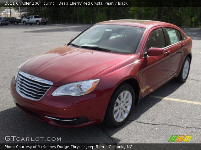 2011 Chrysler 200 Touring in Deep Cherry Red Crystal Pearl