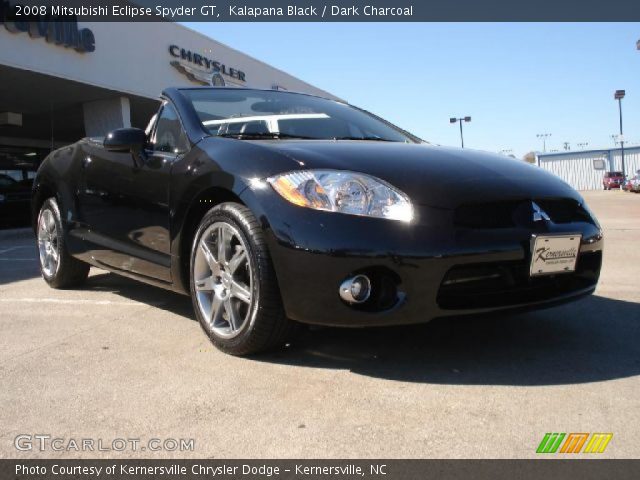 2008 Mitsubishi Eclipse Spyder GT in Kalapana Black