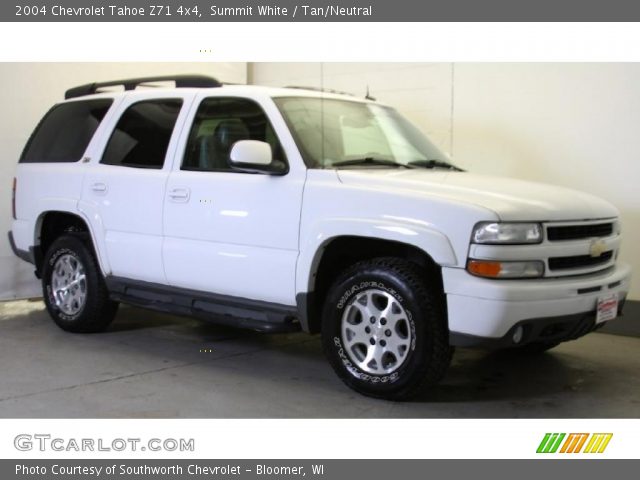 2004 Chevrolet Tahoe Z71 4x4 in Summit White