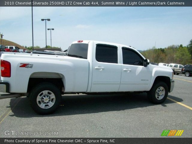 2010 Chevrolet Silverado 2500HD LTZ Crew Cab 4x4 in Summit White