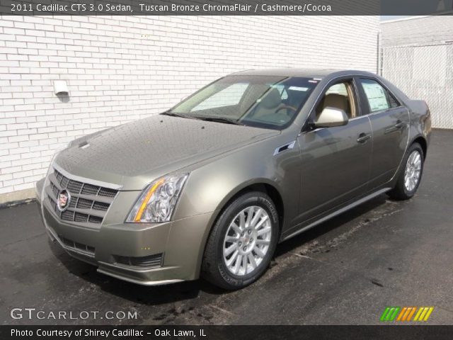 2011 Cadillac CTS 3.0 Sedan in Tuscan Bronze ChromaFlair