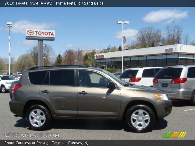 2010 Toyota RAV4 I4 4WD in Pyrite Metallic