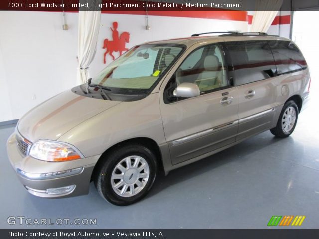 2003 Ford Windstar Limited in Light Parchment Gold Metallic