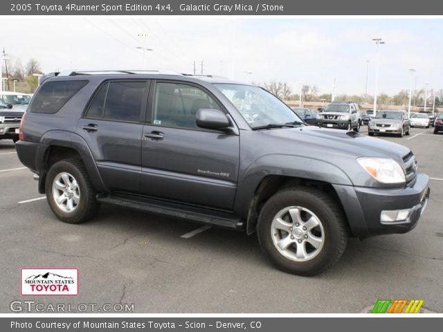 2005 Toyota 4Runner Sport Edition 4x4 in Galactic Gray Mica