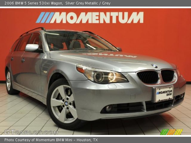 2006 BMW 5 Series 530xi Wagon in Silver Grey Metallic