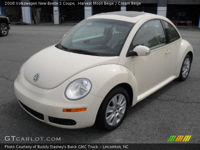 2008 Volkswagen New Beetle S Coupe in Harvest Moon Beige