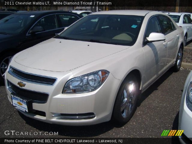2011 Chevrolet Malibu LT in White Diamond Tricoat