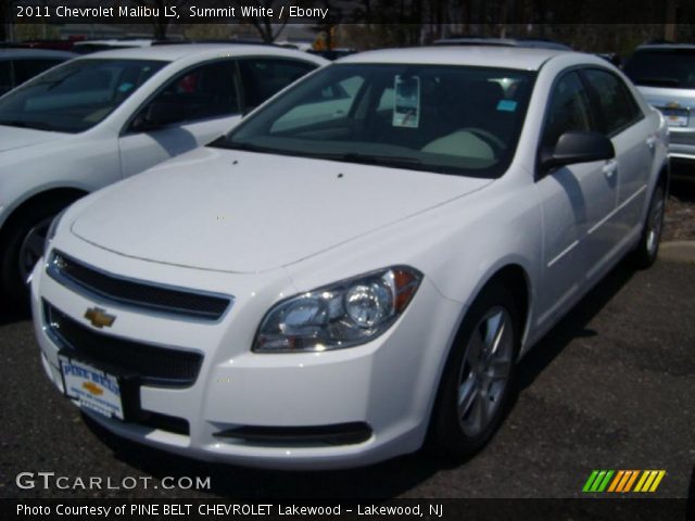 2011 Chevrolet Malibu LS in Summit White