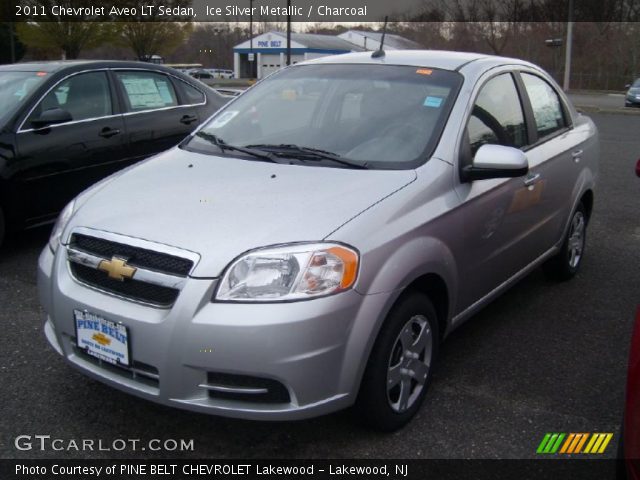 2011 Chevrolet Aveo LT Sedan in Ice Silver Metallic