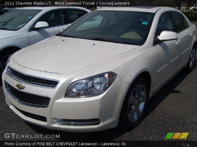 2011 Chevrolet Malibu LT in White Diamond Tricoat