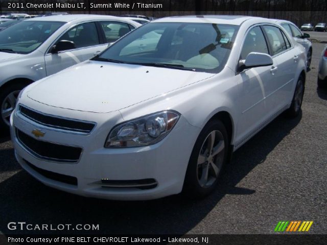 2011 Chevrolet Malibu LT in Summit White