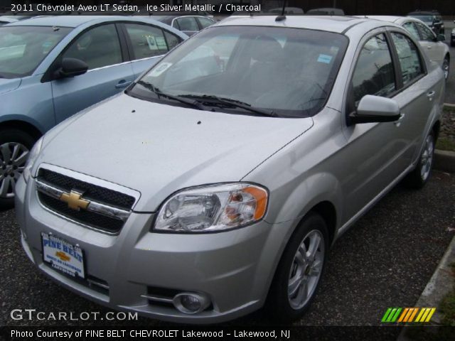2011 Chevrolet Aveo LT Sedan in Ice Silver Metallic
