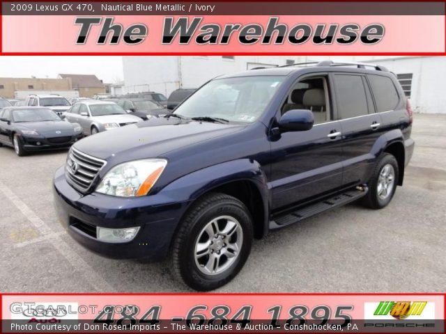 2009 Lexus GX 470 in Nautical Blue Metallic