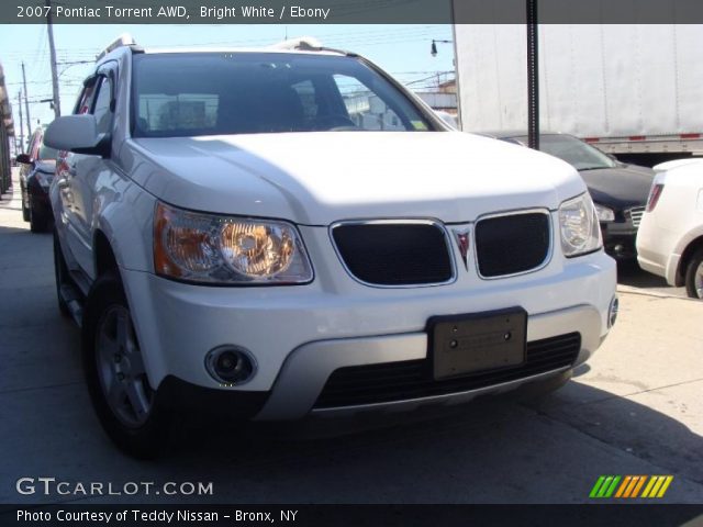 2007 Pontiac Torrent AWD in Bright White