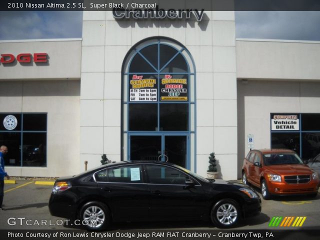 2010 Nissan Altima 2.5 SL in Super Black