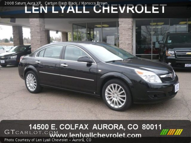 2008 Saturn Aura XR in Carbon Flash Black