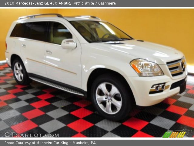 2010 Mercedes-Benz GL 450 4Matic in Arctic White