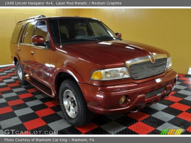 1998 Lincoln Navigator 4x4 in Laser Red Metallic
