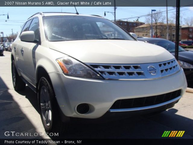 2007 Nissan Murano S AWD in Glacier Pearl White