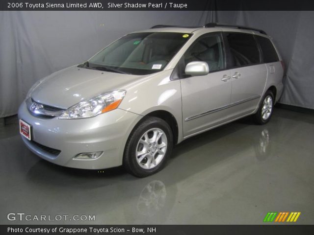 2006 Toyota Sienna Limited AWD in Silver Shadow Pearl