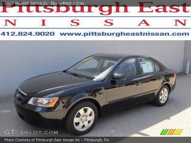 2006 Hyundai Sonata GL in Ebony Black