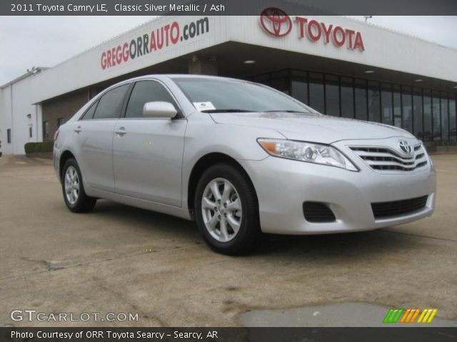 2011 Toyota Camry LE in Classic Silver Metallic