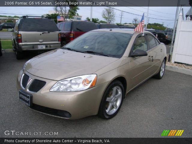 2006 Pontiac G6 V6 Sedan in Sedona Beige Metallic