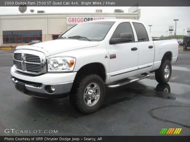 2009 Dodge Ram 2500 ST Quad Cab 4x4 in Bright White