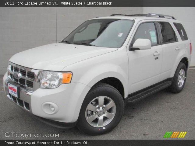 2011 Ford Escape Limited V6 in White Suede