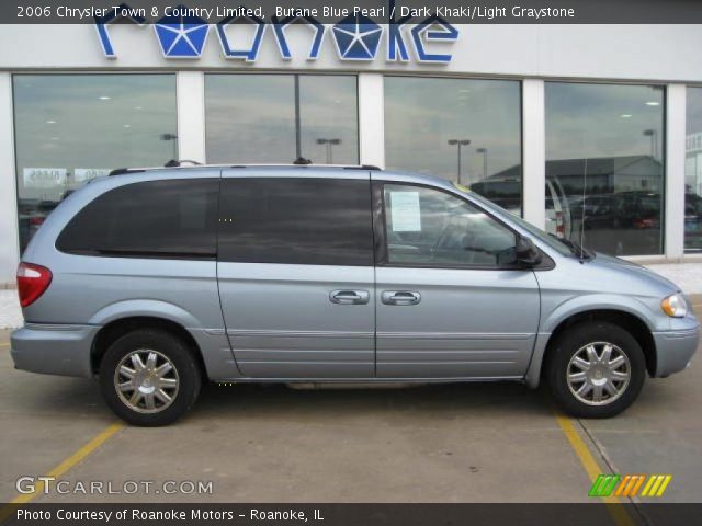 2006 Chrysler Town & Country Limited in Butane Blue Pearl