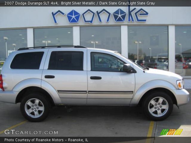2007 Dodge Durango SLT 4x4 in Bright Silver Metallic