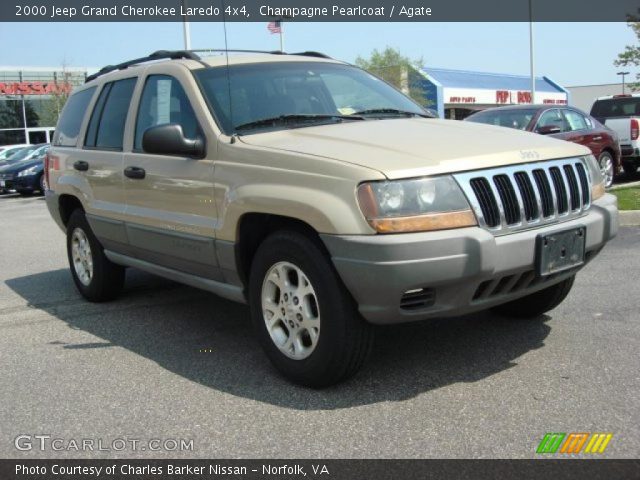 2000 Jeep Grand Cherokee Laredo 4x4 in Champagne Pearlcoat