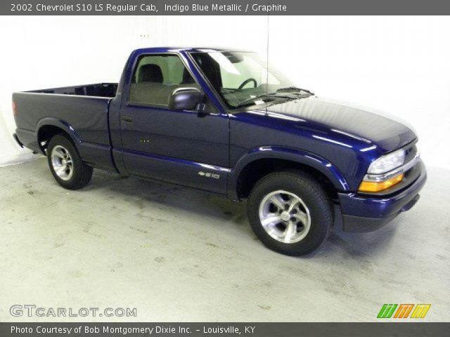 2002 Chevrolet S10 LS Regular Cab in Indigo Blue Metallic