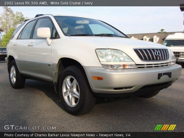 2002 Lexus RX 300 AWD in White Gold Crystal