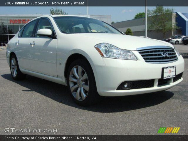 2007 Infiniti M 35x Sedan in Ivory Pearl