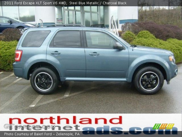 2011 Ford Escape XLT Sport V6 4WD in Steel Blue Metallic