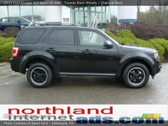 2011 Ford Escape XLT Sport V6 4WD in Tuxedo Black Metallic