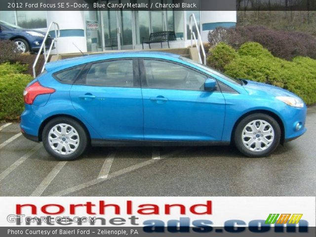 2012 Ford Focus SE 5-Door in Blue Candy Metallic