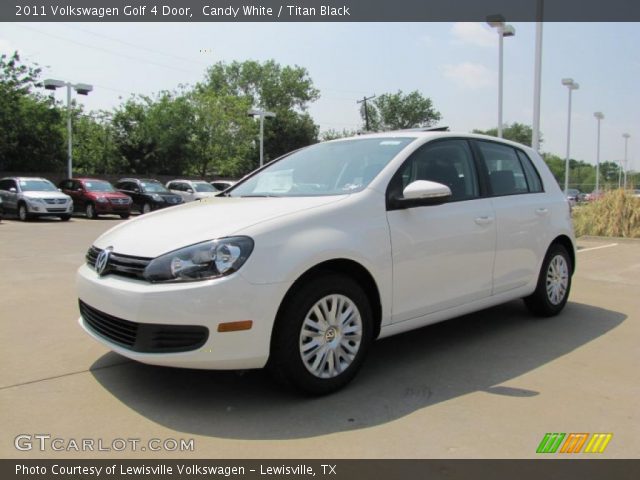 2011 Volkswagen Golf 4 Door in Candy White