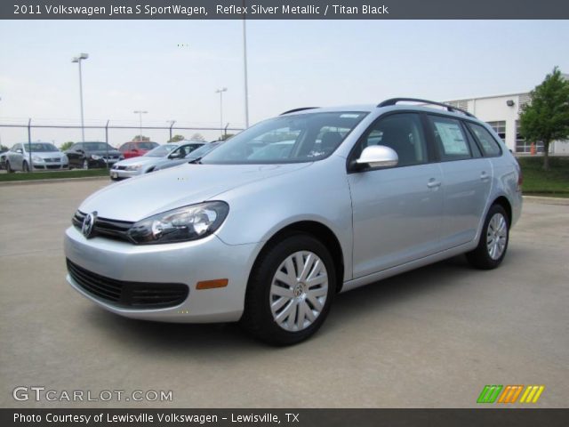 2011 Volkswagen Jetta S SportWagen in Reflex Silver Metallic