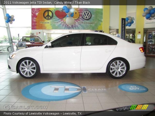 2011 Volkswagen Jetta TDI Sedan in Candy White